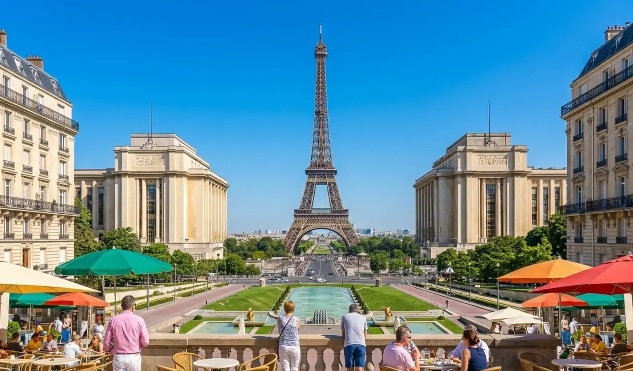 Paris — Eiffel Tower and cityscape