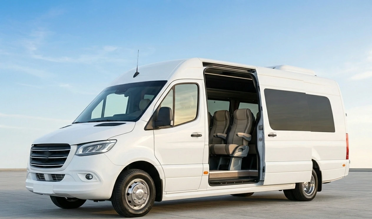 Mercedes V-Class van — 8 passengers